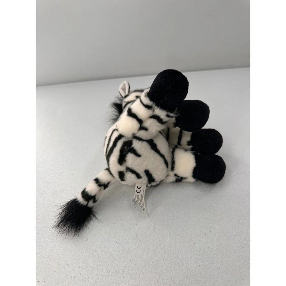 Aurora Zebra Plush Stuffed Animal Safari Lovey 11 Inch Black White Kids Toy 034